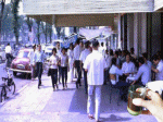 Sài Gòn saigon xưa quán cà phê hồ con rùa lá bay đêm quốc hội mưa