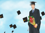 sinh viên tốt nghiệp ném nón