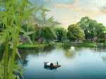 bến sông thuyền tre