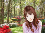 lang thang trong buổi chiều xuân