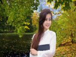 áo lụa hà đông tím trắng khuê văn các hồ thu