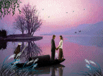 tạm biệt người yêu đi thuyền ra tỉnh làm việc ngồi nhớ em