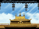 cảnh chùa Quan Âm ngày tết 