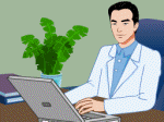 trò chuyện bằng email qua computer