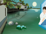 nhớ tình xưa, bên hồ than thở, rừng tre