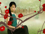 mùa xuân miền bắc với cành đào, yếm thắm