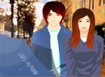 couple hạnh phúc bên nhau dù nắng
