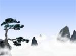 mây núi tùng ó cô gái xinh trúc