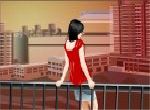 ngắm thành phố tình nhân dựa lưng