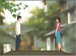gặp nhau trên cầu