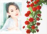 bên hoa và bướm