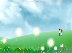 nhớ thuở nhỏ rong chơi cùng nhau thả diều