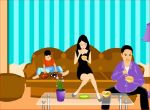 gia đình mê phim tập ăn mì gói