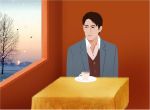 mùa đông buồn ngắm tuyết rơi