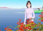 hoa phượng trường Duy Tân